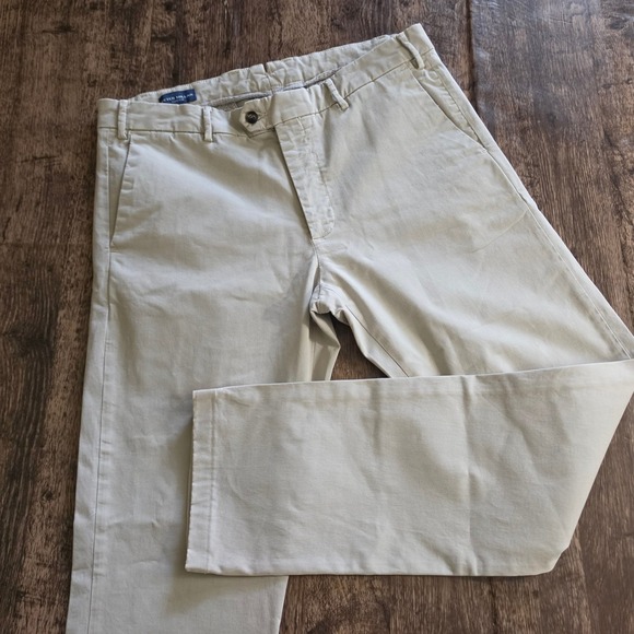 Peter Millar Other - PETER MILLAR Chino Pants Mens 36 Tan Collection Cotton Stretch Twill Khaki